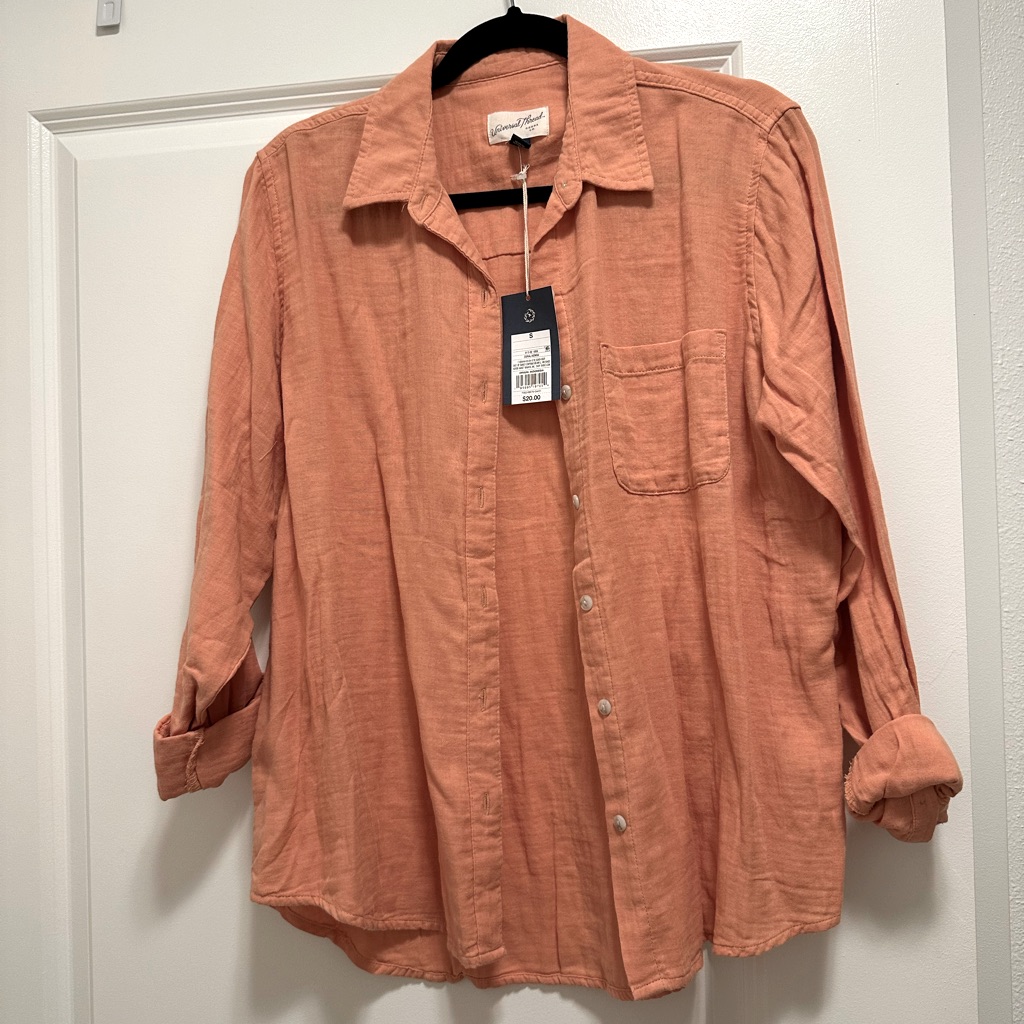 Universal Thread Gauze Button Down